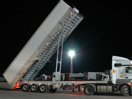 Basculantes de aluminio montados en chasis de acero (Mixtos),-